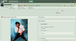 Desktop Screenshot of jacemathem.deviantart.com