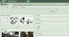Desktop Screenshot of macyh.deviantart.com