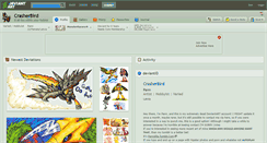 Desktop Screenshot of crasherbird.deviantart.com