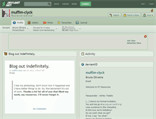 Tablet Screenshot of muffim-clyck.deviantart.com
