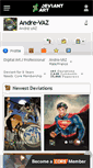 Mobile Screenshot of andre-vaz.deviantart.com