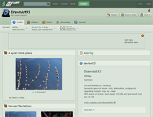 Tablet Screenshot of drawnart93.deviantart.com