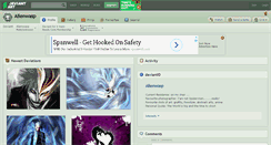 Desktop Screenshot of alienwasp.deviantart.com