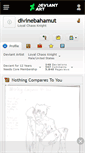Mobile Screenshot of divinebahamut.deviantart.com