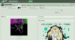 Desktop Screenshot of joltstorm684.deviantart.com
