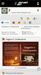 Mobile Screenshot of jl.deviantart.com