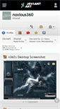 Mobile Screenshot of noxious360.deviantart.com