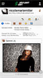 Mobile Screenshot of nicollemariemiller.deviantart.com
