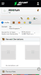 Mobile Screenshot of mintrium.deviantart.com