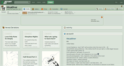Desktop Screenshot of kitcatdiver.deviantart.com