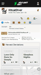 Mobile Screenshot of kitcatdiver.deviantart.com