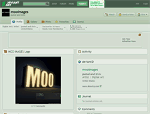 Tablet Screenshot of mooimages.deviantart.com
