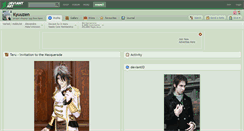 Desktop Screenshot of kyuuzen.deviantart.com