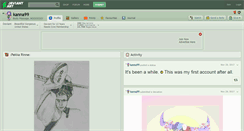 Desktop Screenshot of kanna99.deviantart.com