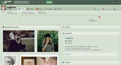 Desktop Screenshot of maggielea.deviantart.com