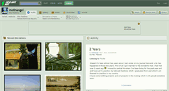 Desktop Screenshot of mo0nangel.deviantart.com