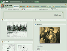 Tablet Screenshot of bojanboka.deviantart.com