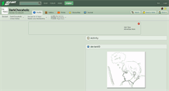 Desktop Screenshot of darkchocaholic.deviantart.com