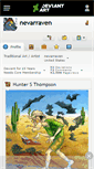 Mobile Screenshot of nevarraven.deviantart.com