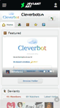 Mobile Screenshot of cleverbots.deviantart.com