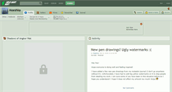 Desktop Screenshot of moeshka.deviantart.com