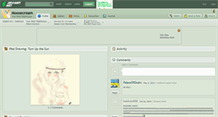 Desktop Screenshot of moosecream.deviantart.com