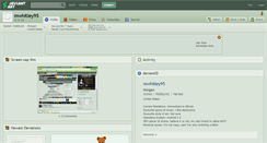 Desktop Screenshot of mwhitley95.deviantart.com