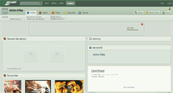 Desktop Screenshot of ototo-hika.deviantart.com