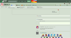 Desktop Screenshot of highstar16.deviantart.com