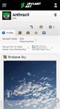 Mobile Screenshot of anthraxx.deviantart.com