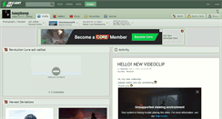 Desktop Screenshot of keepkeep.deviantart.com