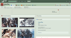 Desktop Screenshot of linus-plus.deviantart.com