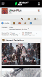 Mobile Screenshot of linus-plus.deviantart.com