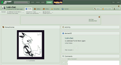 Desktop Screenshot of losk-chan.deviantart.com