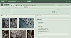 Desktop Screenshot of eschenart.deviantart.com