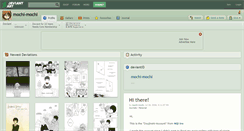 Desktop Screenshot of mochi-mochi.deviantart.com