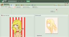 Desktop Screenshot of katantoon.deviantart.com