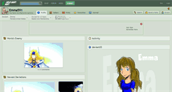 Desktop Screenshot of emma591.deviantart.com