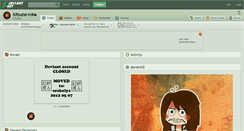 Desktop Screenshot of kitsune-roka.deviantart.com
