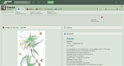 Desktop Screenshot of drakulya.deviantart.com