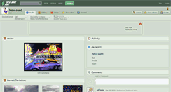 Desktop Screenshot of new-seed.deviantart.com