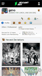 Mobile Screenshot of galvo.deviantart.com