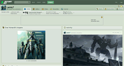 Desktop Screenshot of laslolf.deviantart.com
