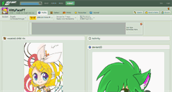 Desktop Screenshot of kittyfacept.deviantart.com