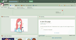 Desktop Screenshot of ginduri.deviantart.com