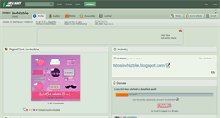 Desktop Screenshot of invhizible.deviantart.com
