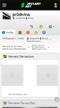 Mobile Screenshot of pr0divina.deviantart.com