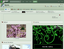Tablet Screenshot of nornin.deviantart.com