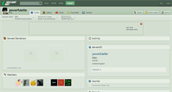 Desktop Screenshot of powerfulellie.deviantart.com