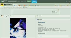 Desktop Screenshot of angelofillusion.deviantart.com